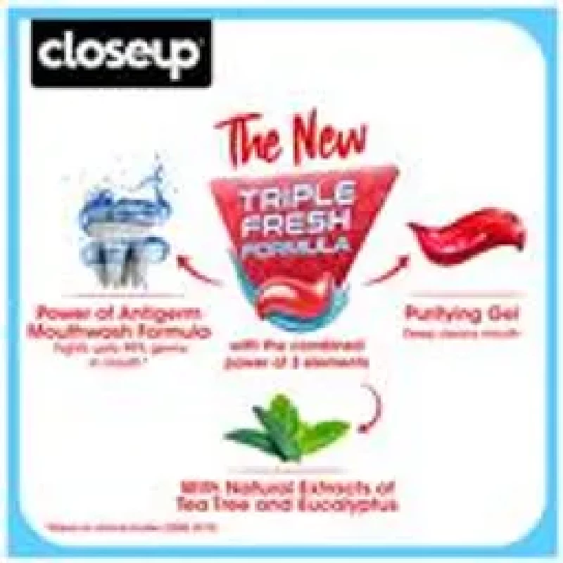 Close Up Closeup Everfresh Red Toothpaste Hot, 150 g-4.webp